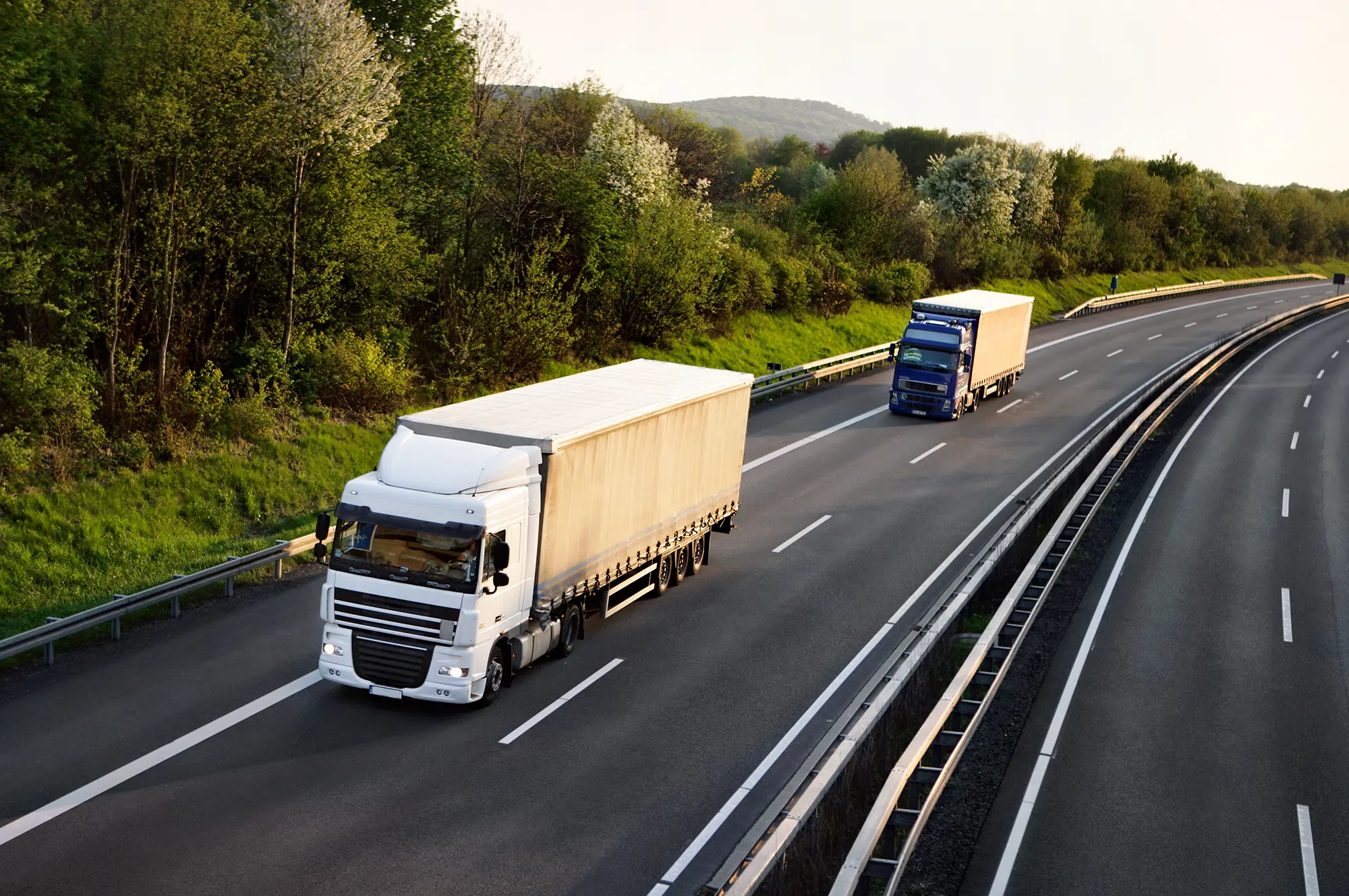 LKW auf der Autobahn